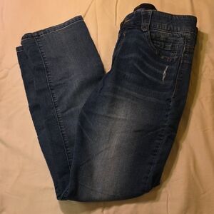 Democracy AB SOLUTION Women's Classic Blue Straight Leg Jeans